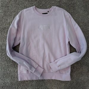 Kith Lilac Crewneck Sweater Size Small